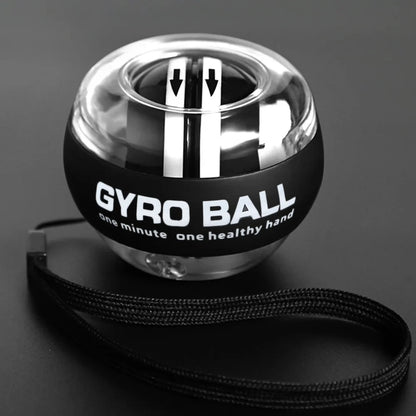 Self-Starting Wrist Gyro Ball Power Trainer Forearm Exerciser - Wrist Strengthening Device for Arm And Finger Muscle Training