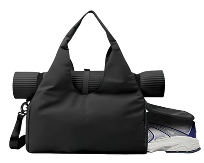 Luxury Yoga Mat Bag Gym Fitness Handbags for Women Men Training Sac De Large Capacity Sport Travel Gymtas Nylon Outdoor Sports