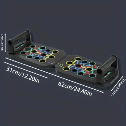 Push-up board, portable multi-function push-up board, high-load push-up board, fitness, multi-part home training good helper