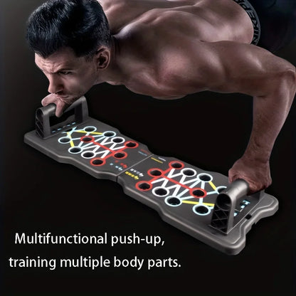Push-up board, portable multi-function push-up board, high-load push-up board, fitness, multi-part home training good helper