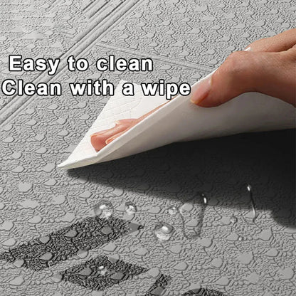 TINSOL 4mm Thick TPE Foldable Yoga Mat 183*61cm Easy Storage for Travel Yoga Pilates Home Exercise Floor Mat ﻿